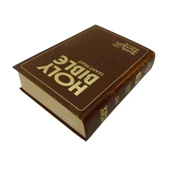 The Holy Bible King James Version Giant Print Hardcover Faith Partners Edition - Picture 4 of 5